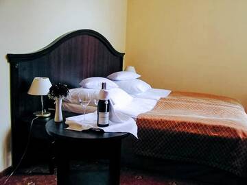 Фото номера Двухместный номер с 1 кроватью или 2 отдельными кроватями Отель Hotel Zamek Rydzyna г. Рыдзына 7